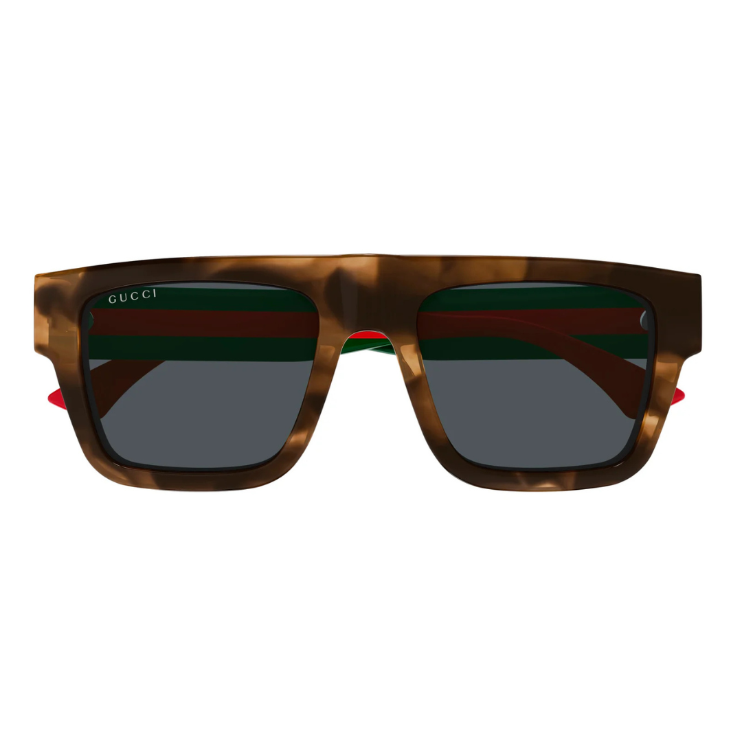GUCCI GG1868S (003-HAVANA GREEN GREY)