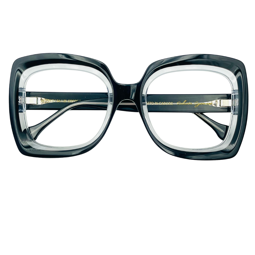 CELESTE EYEWEAR -AUDREY (002-BLACK CRYSTAL)