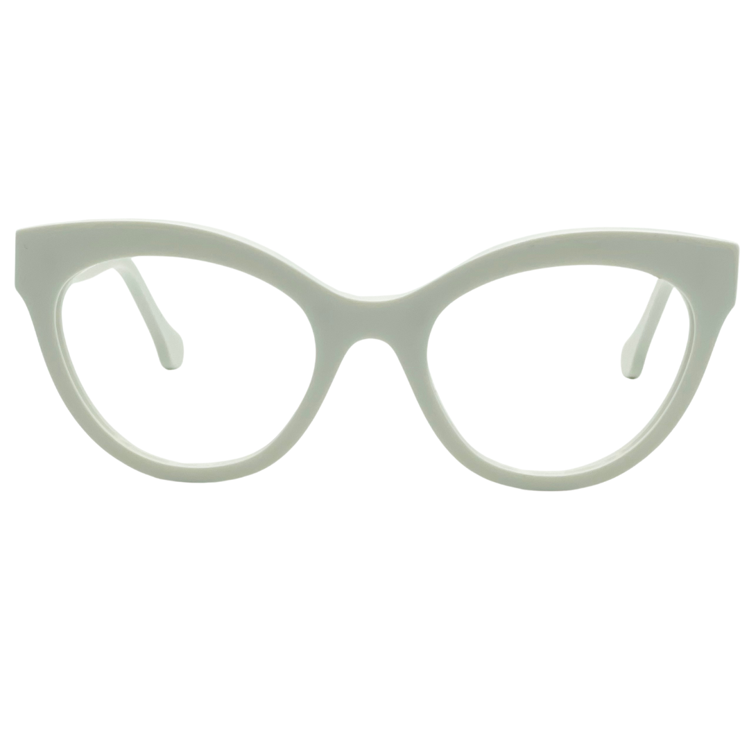 CELESTE EYEWEAR -MERY CLIP(009-BIANCO)