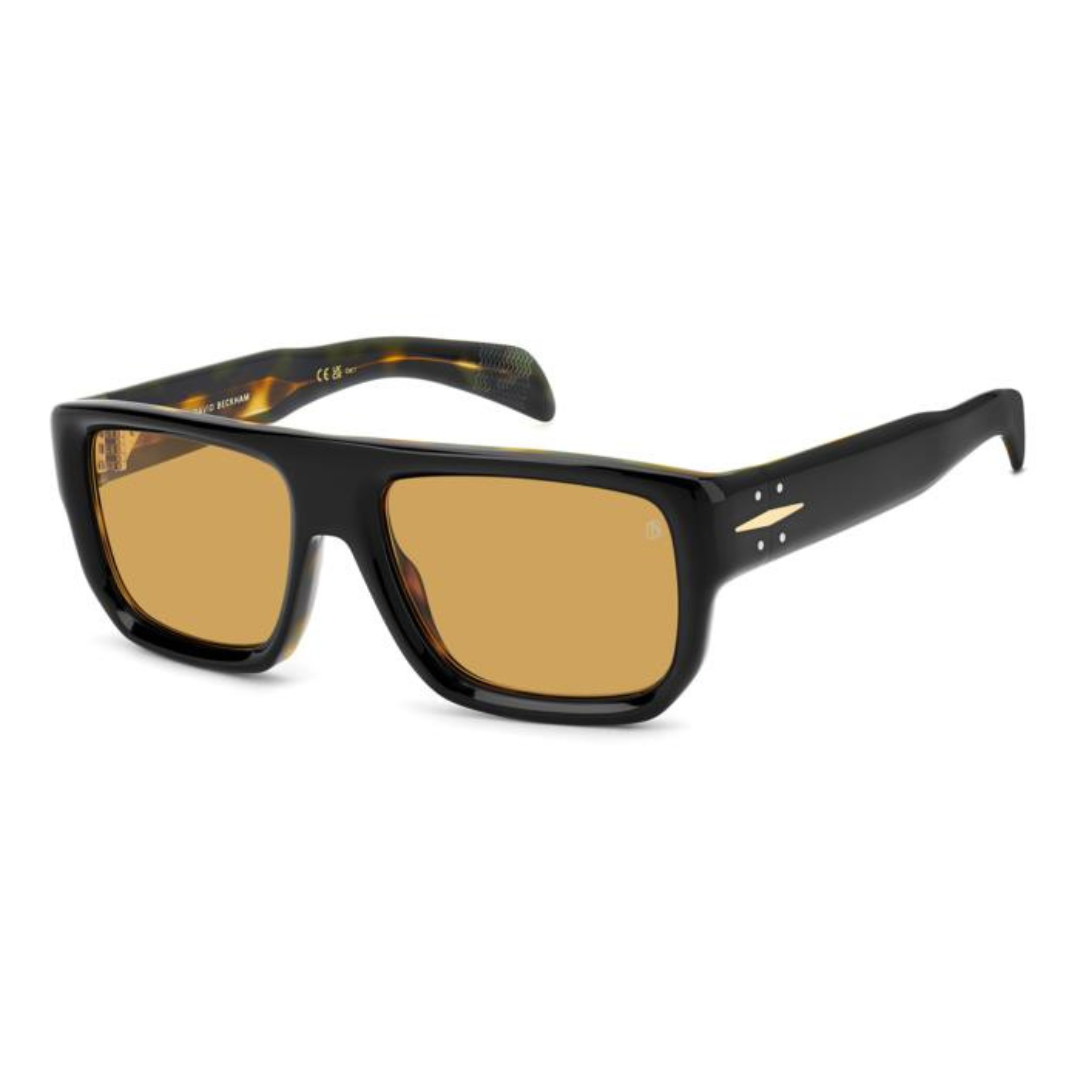 DB EYEWEAR by David Beckham DB 7132/S (WR7-HAVANA BLACK)