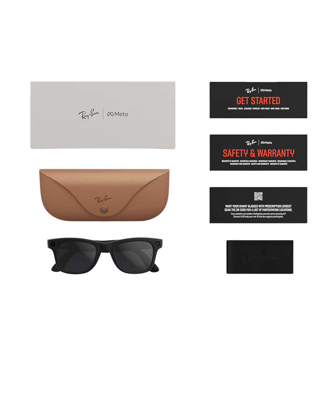 RAY-BAN RW 4012 WAYFARER META GEN2 (601ST353-MATTE BLACK)