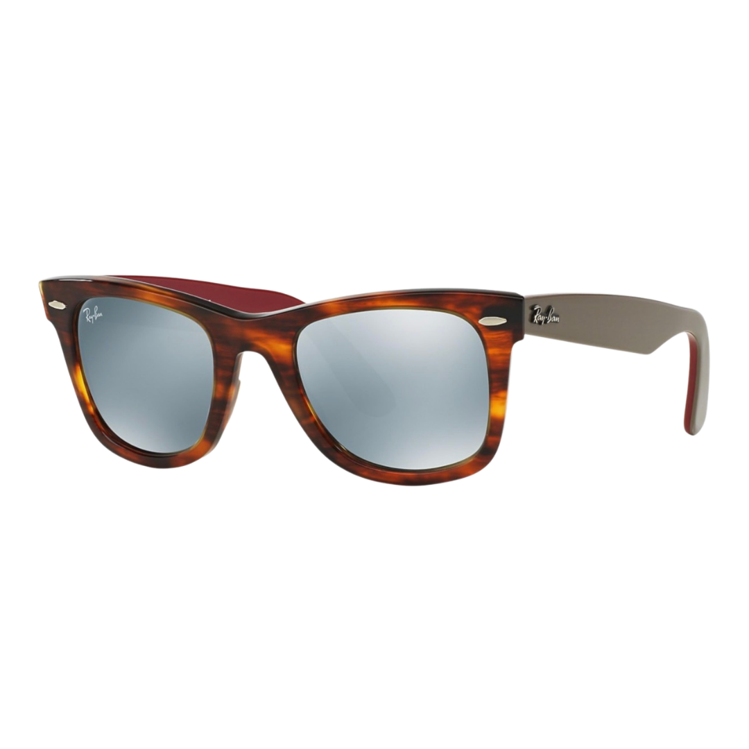 RAY-BAN RB 2140 WAYFARER (117830-HAVANA RED)