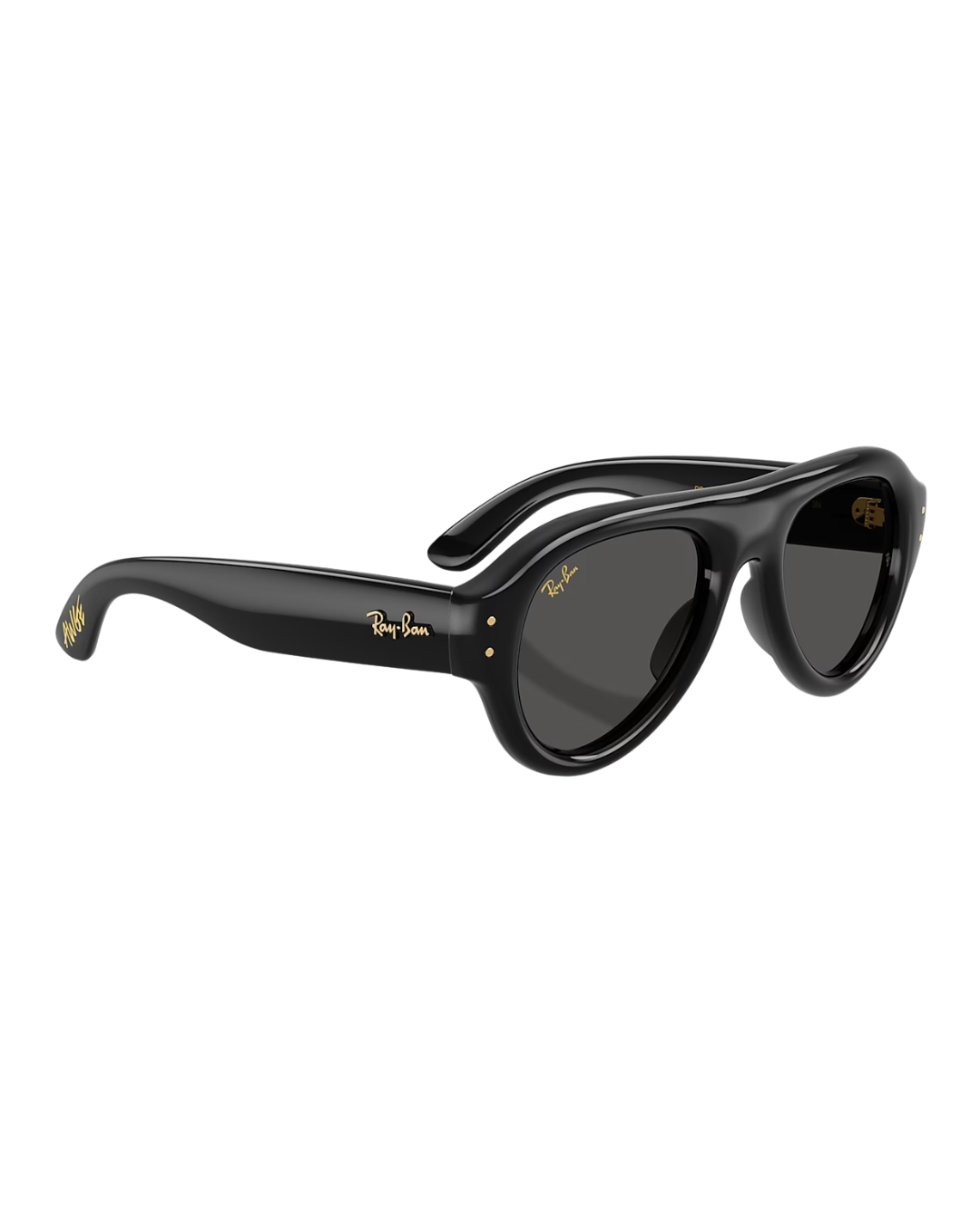 RAY-BAN RB 4925 A$AP ROCKY AVIATOR PUFFER (60187 - BLACK)