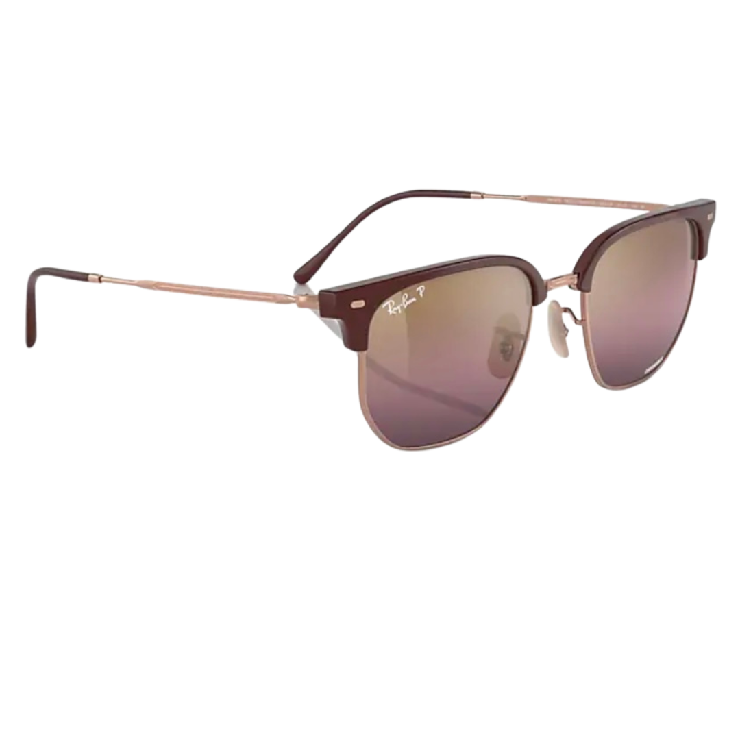 RAY-BAN RB 4416 NEW CLUBMASTER (6654/G9-BORDEAUX/ROSE GOLD)