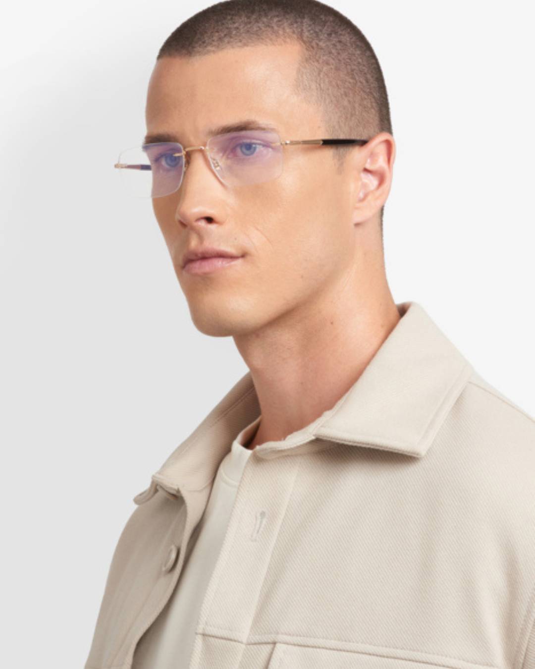 DB EYEWEAR By David Beckham DB1202 (RHL/2Y-GOLD BLACK)