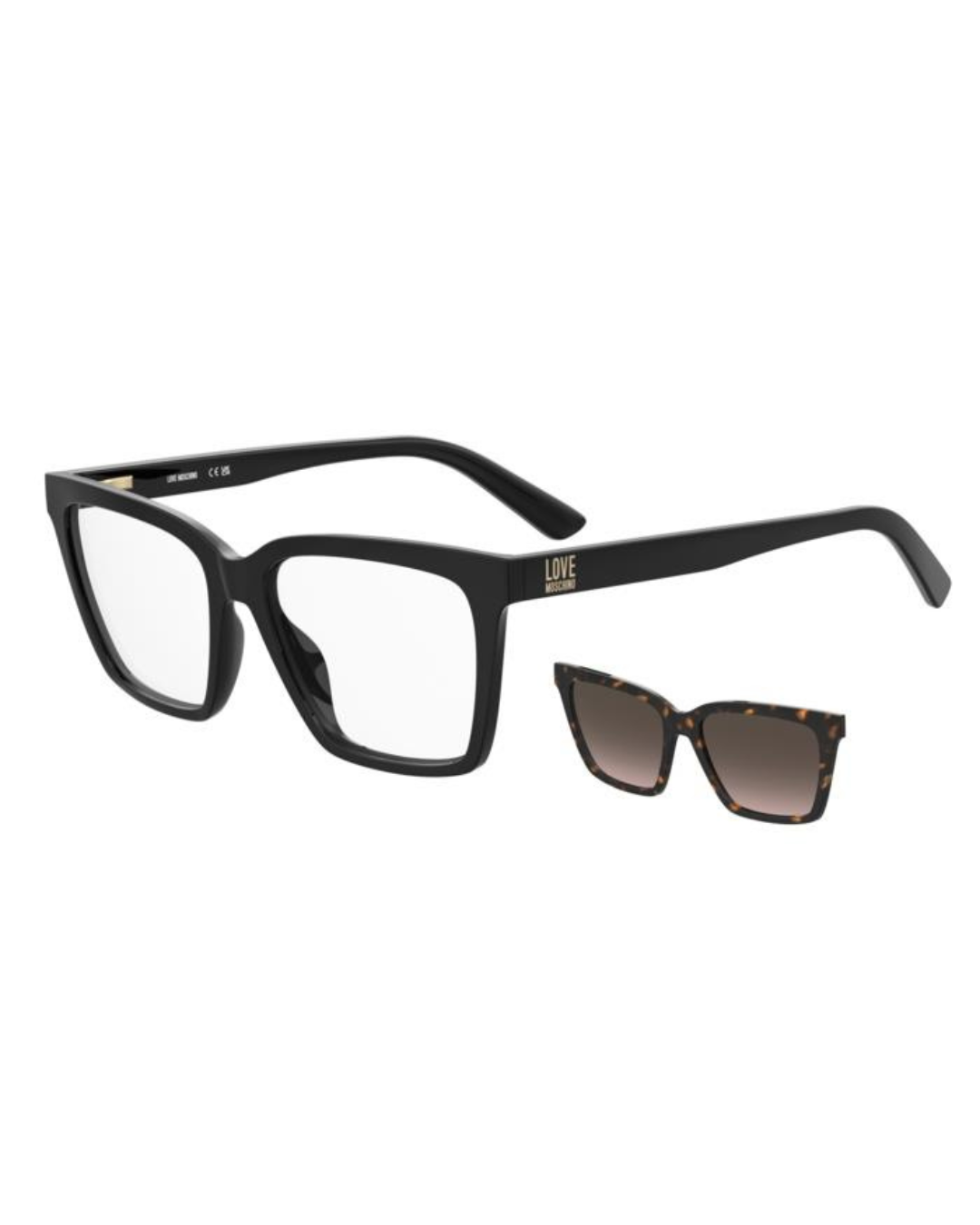 LOVE MOSCHINO MOL661/C (581-HAVANA BLACK)