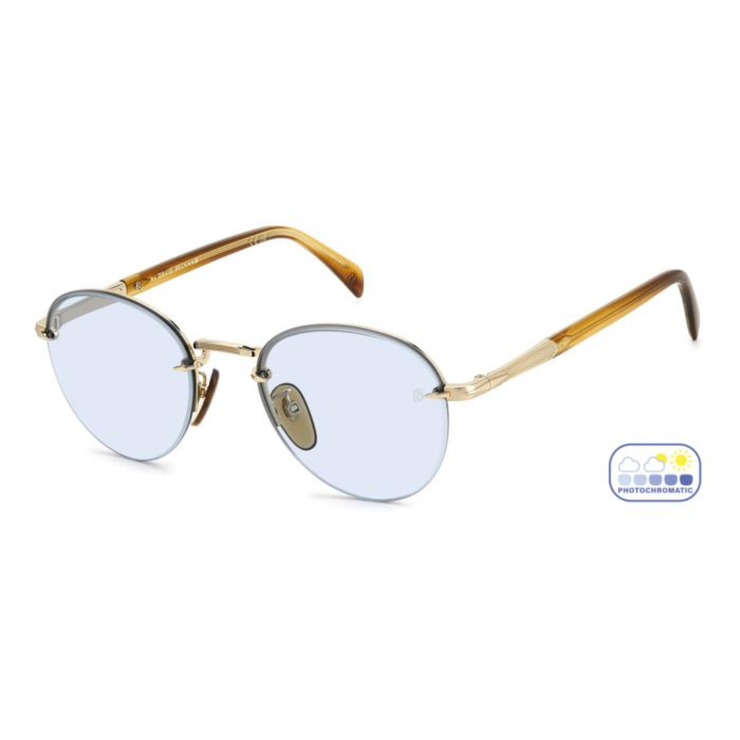DB EYEWEAR by David Beckham DB 1173/S (T5U-GOLD BROWN HORN)