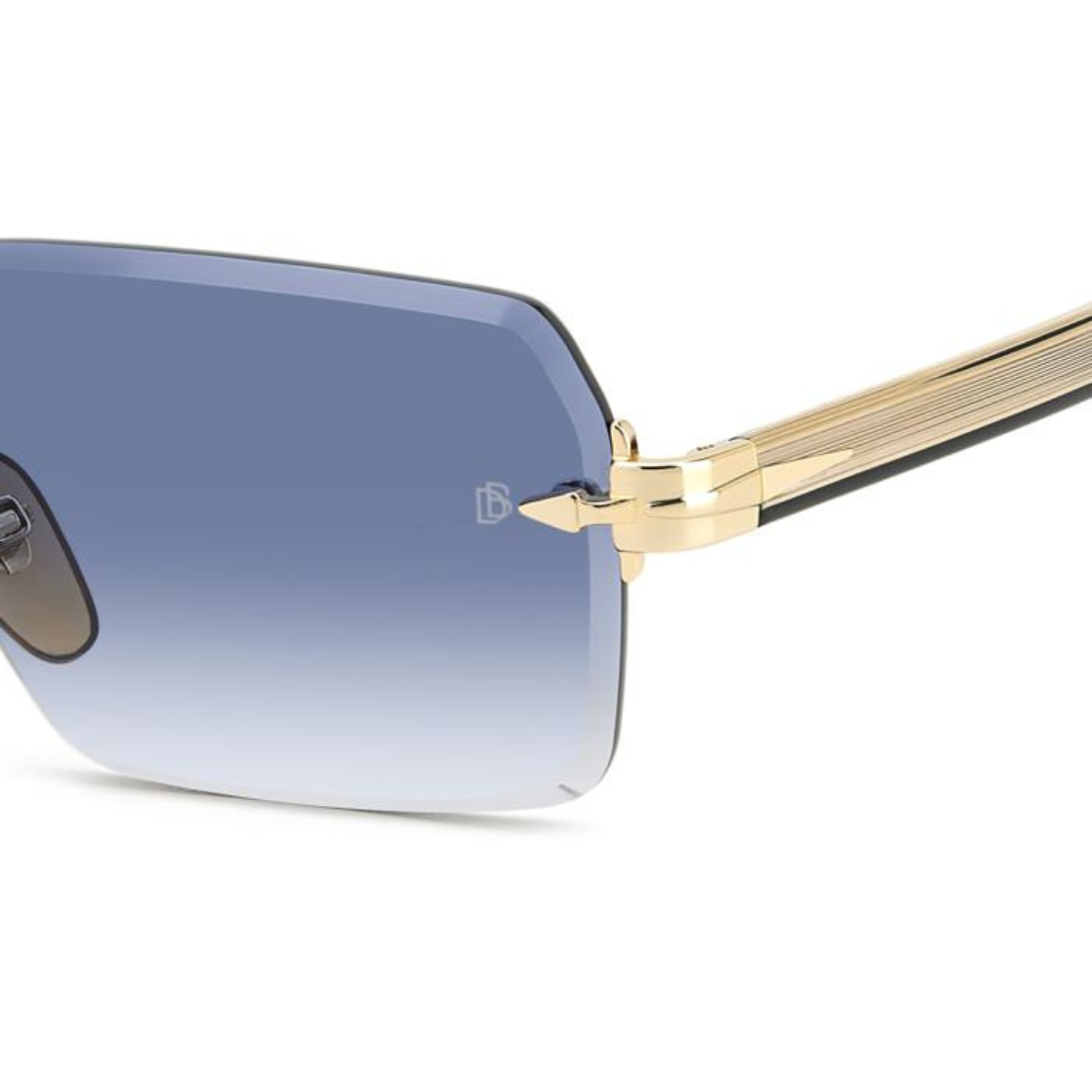 DB EYEWEAR by David Beckham DB 7109/S (RHL-GOLD BLACK)