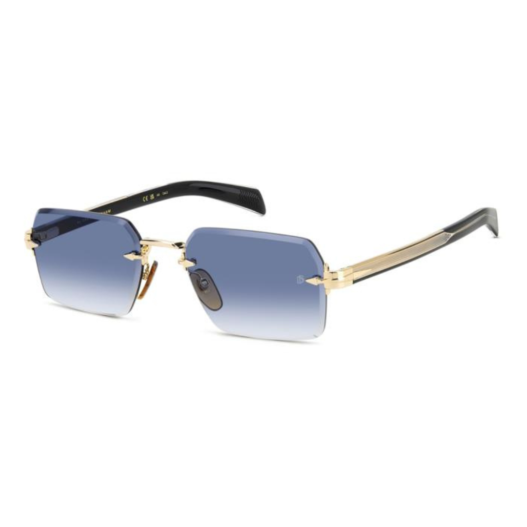 DB EYEWEAR by David Beckham DB 7109/S (RHL-GOLD BLACK)