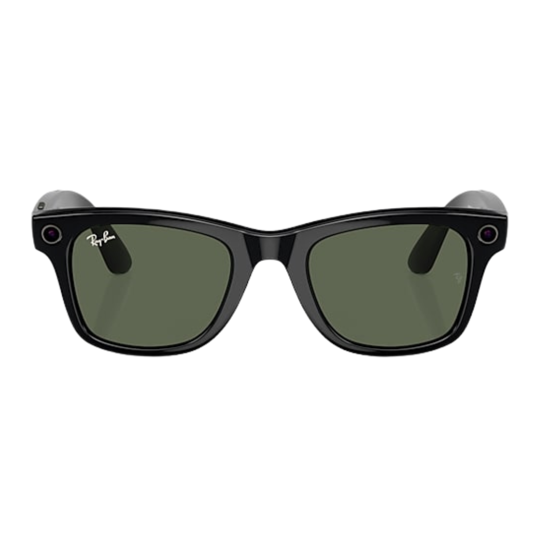 RAY-BAN RB 4006 WAYFARER META (601/7150-SHINY BLACK)