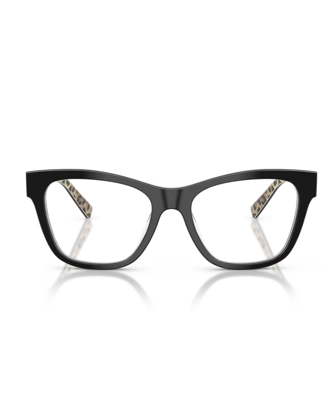 DOLCE & GABBANA DG3430 (3299-BLACK/ANIMALIER)