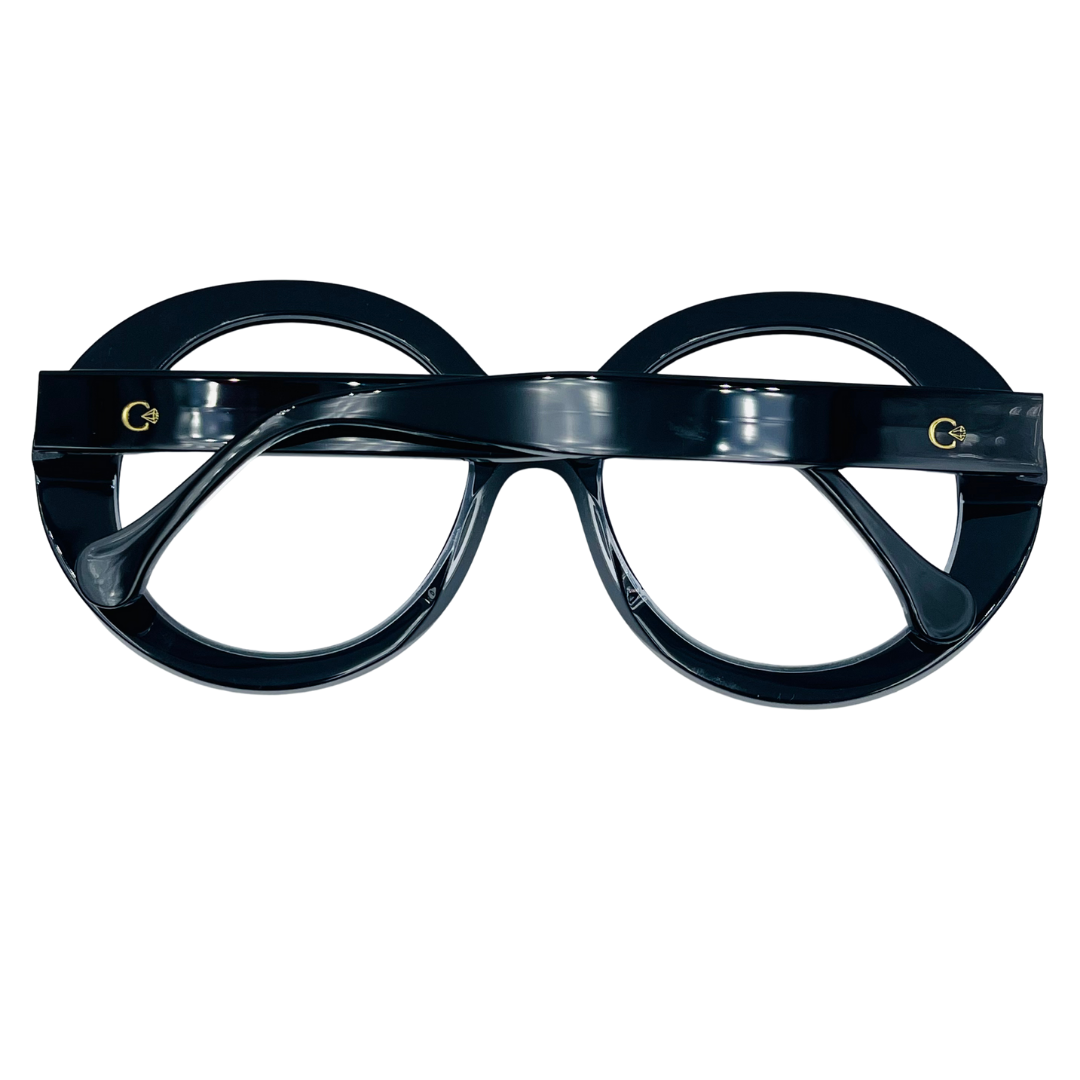 CELESTE EYEWEAR - PLATINETTE (002-BLACK CRYSTAL)