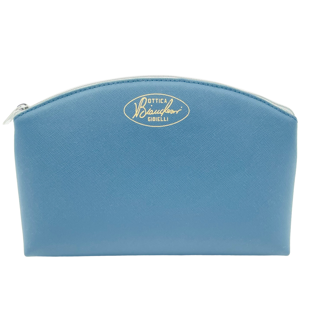 POCHETTE OCCHIALI BLU