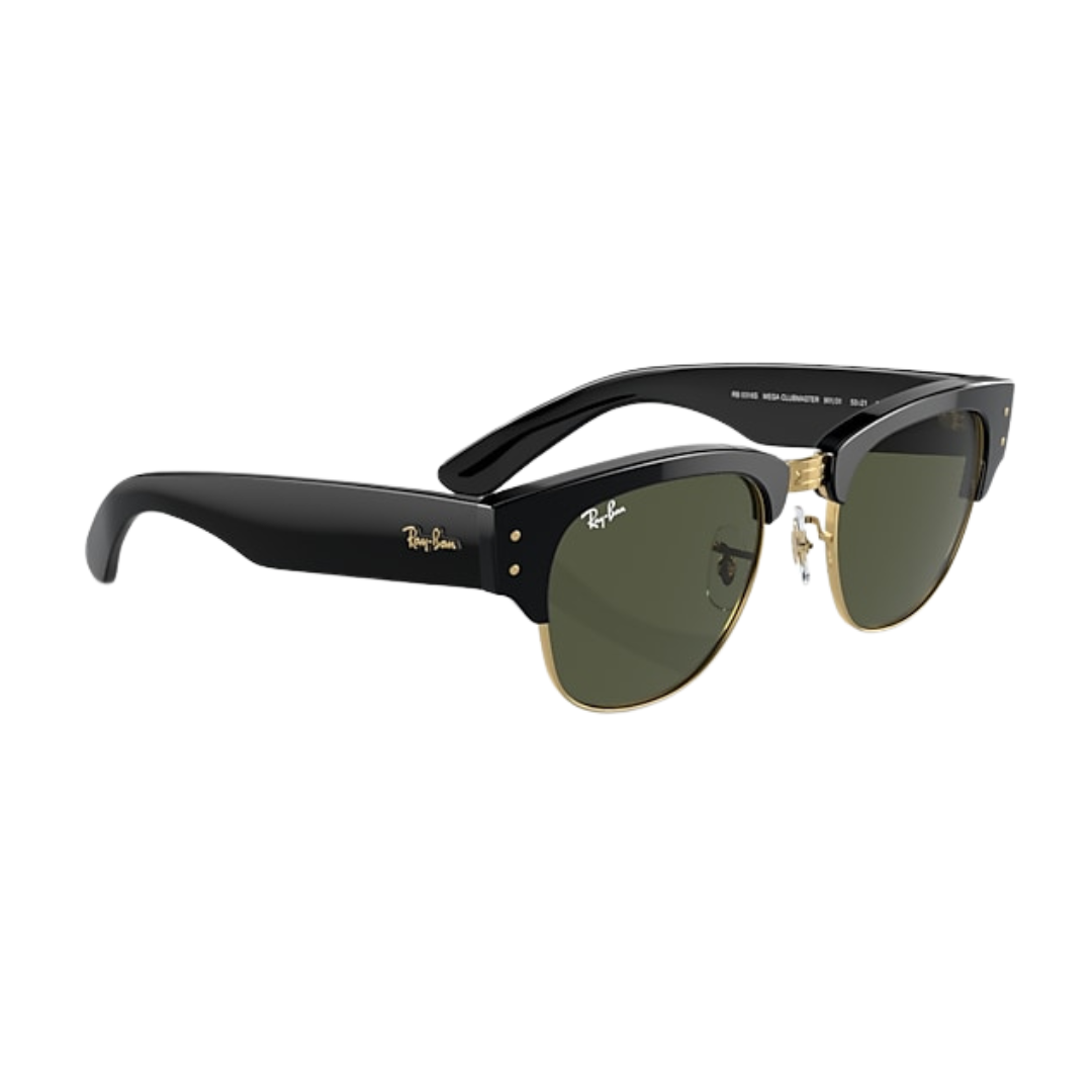 RAY-BAN RB 0316S MEGA CLUBMASTER (90131-BLACK/GOLD)
