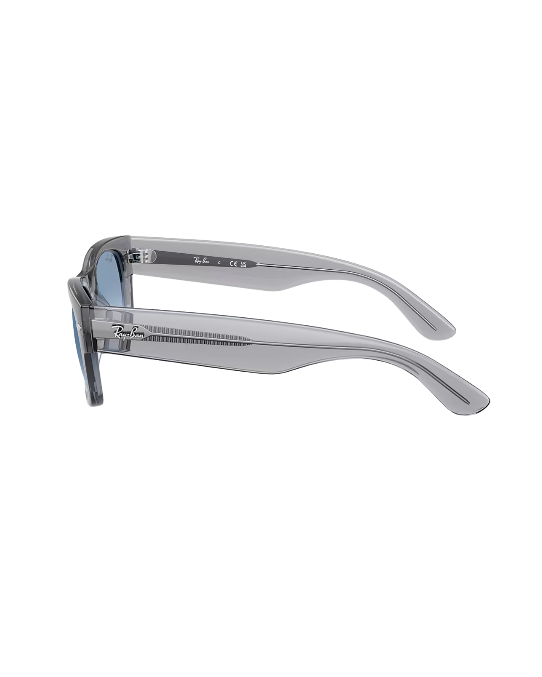 RAY-BAN RB 0832S MEGA WAYFARER II (68463F-TRANSPARENT GREY)