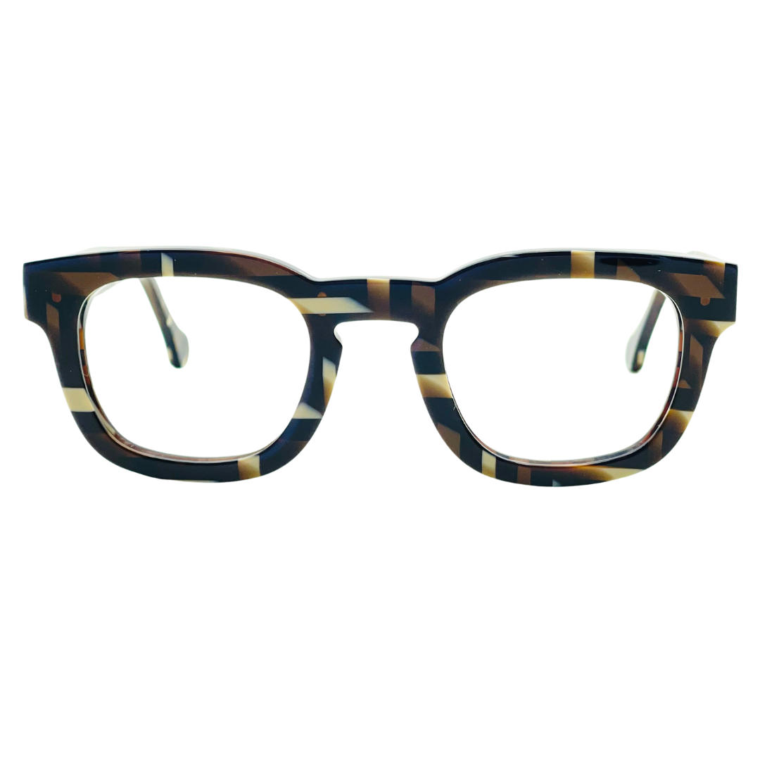 CELESTE EYEWEAR -FLAVIO CLIP(387-MARRONE)