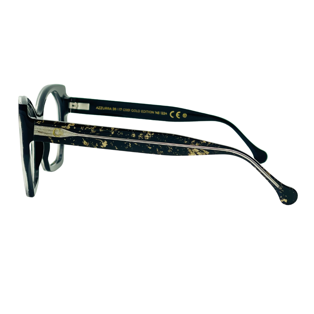 CELESTE EYEWEAR -AZZURRA GOLD EDITION (001E-BLACK)
