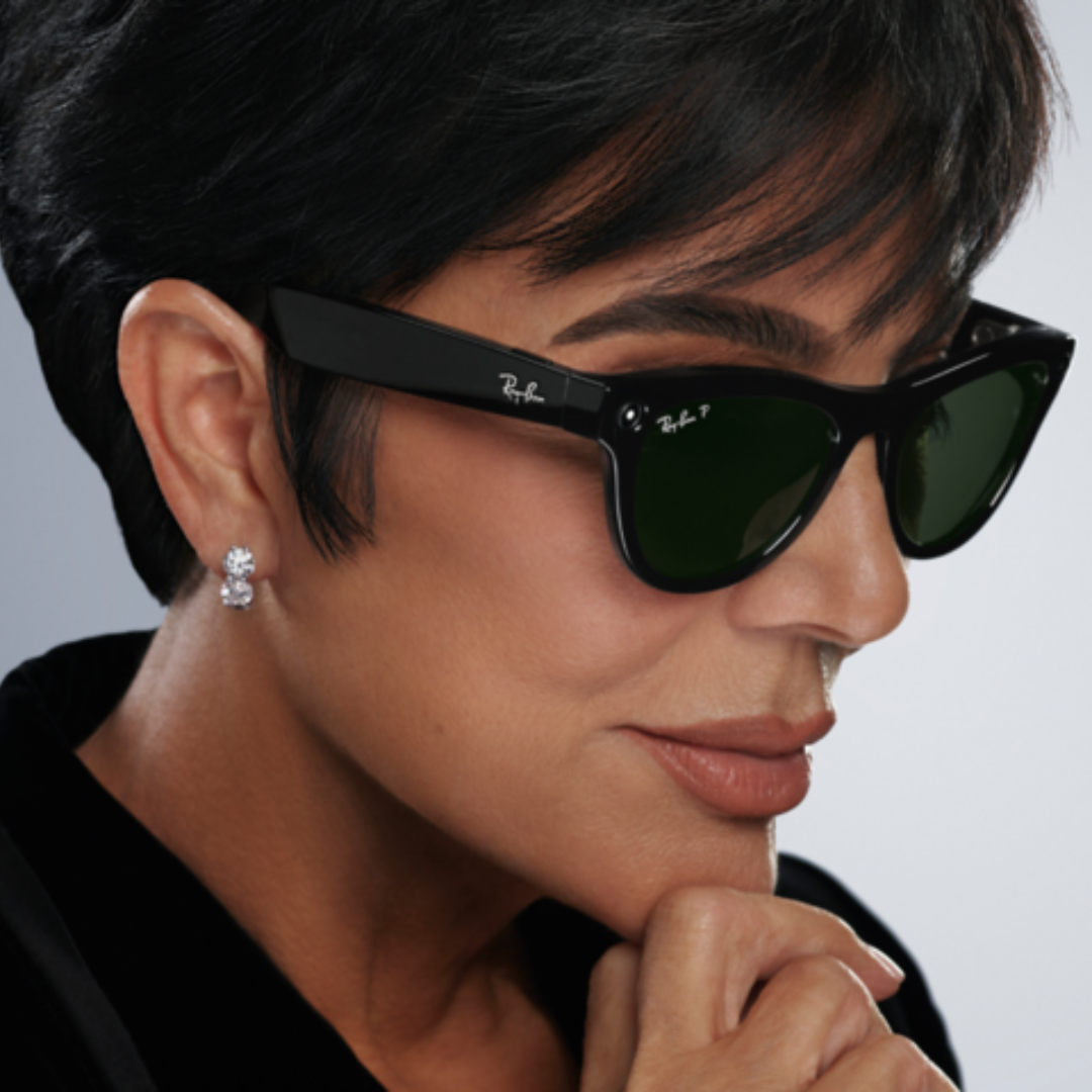 RAY-BAN RB 4010 SKYLER META (601/7152-SHINY BLACK)