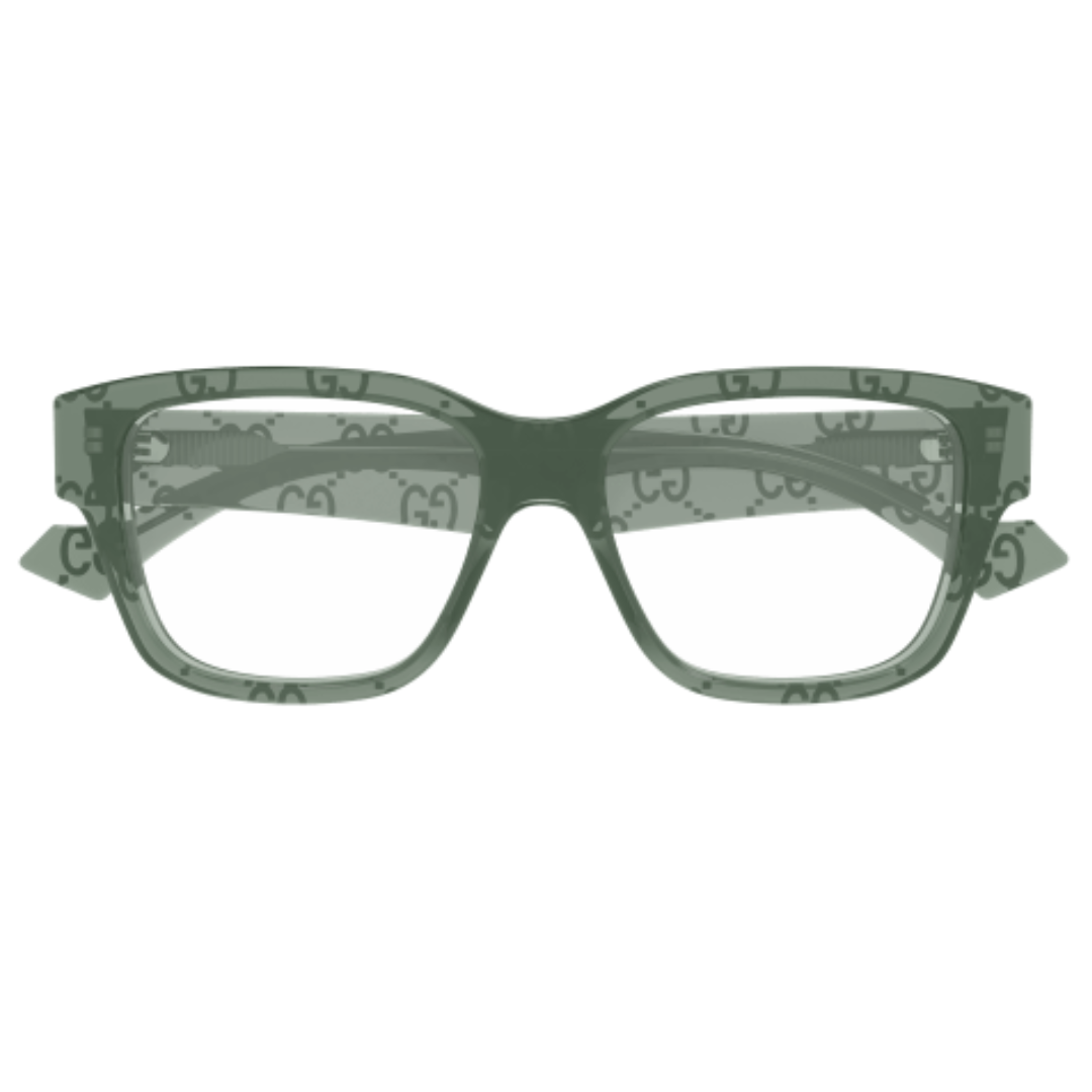 GUCCI GG1428O (012-GREEN TRANSPARENT)