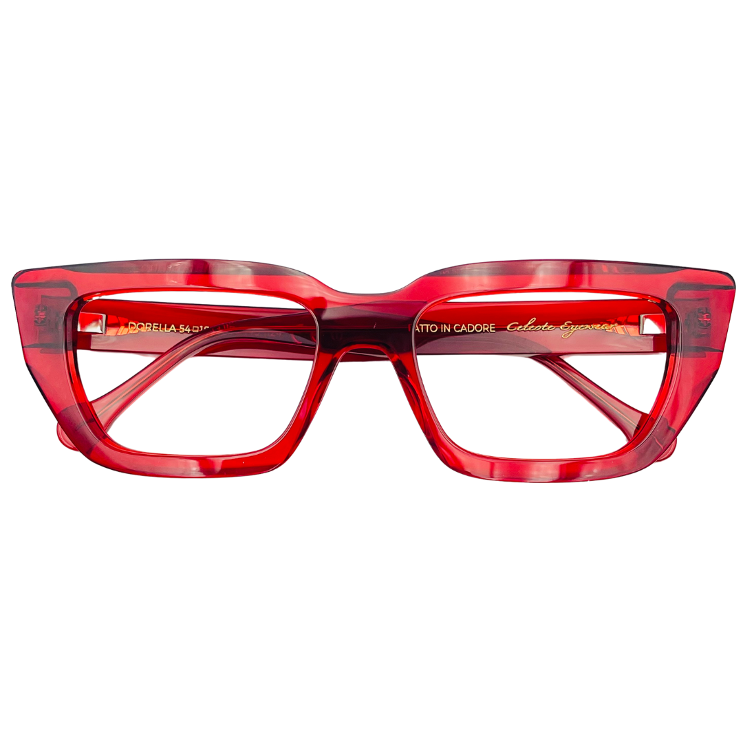 CELESTE EYEWEAR -DORELLA (017-RED)