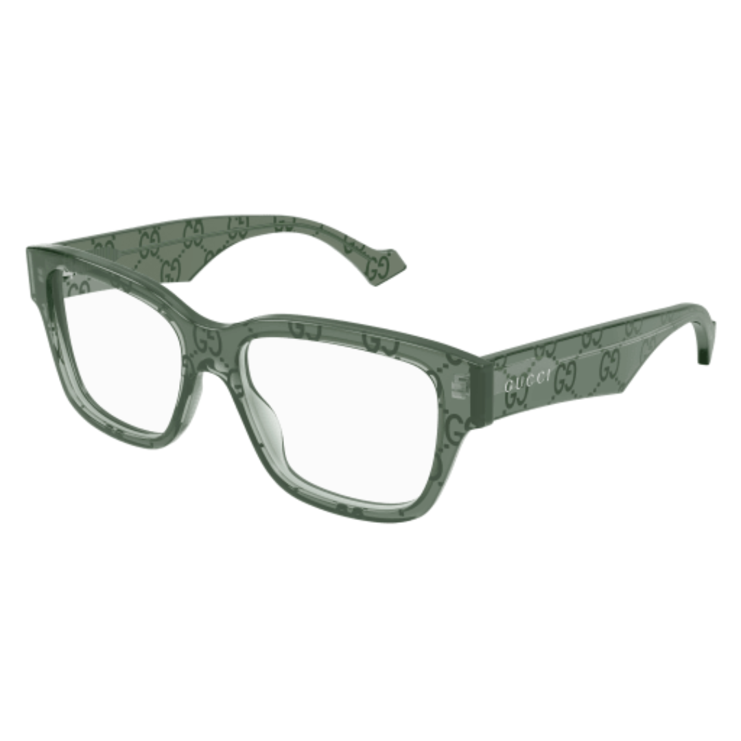 GUCCI GG1428O (012-GREEN TRANSPARENT)