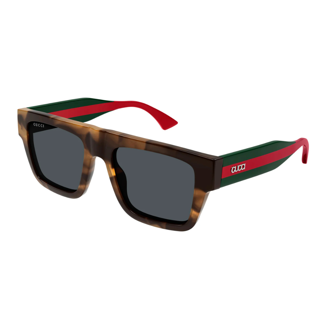 GUCCI GG1868S (003-HAVANA GREEN GREY)