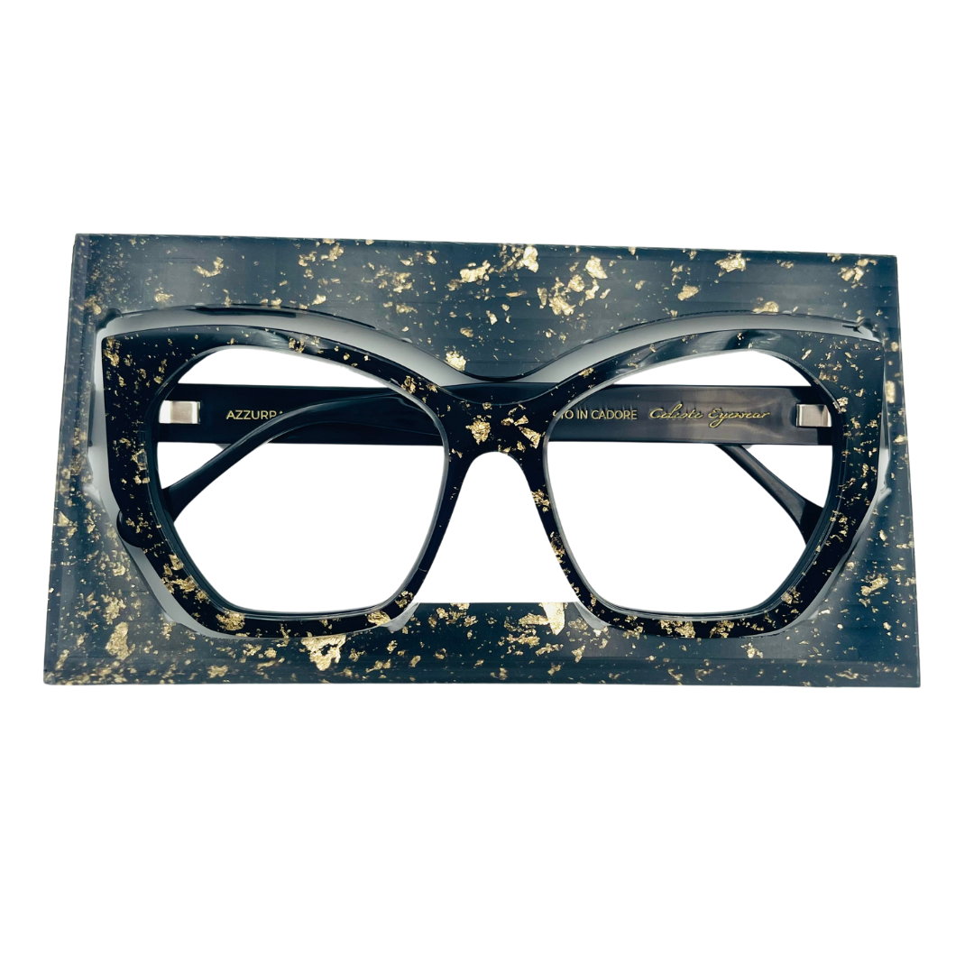 CELESTE EYEWEAR -AZZURRA GOLD EDITION (001E-BLACK)