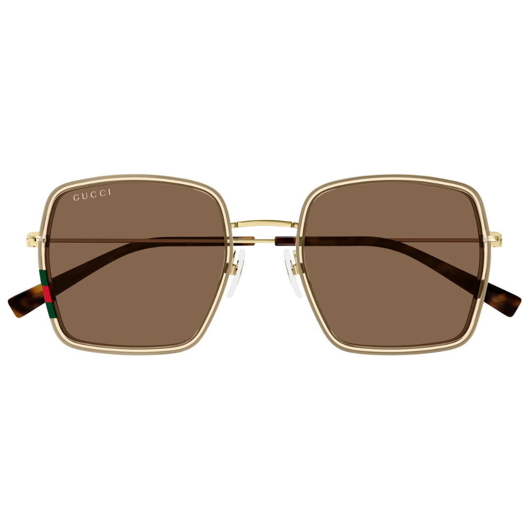 GUCCI GG1848S (003-BEIGE GOLD BROWN)