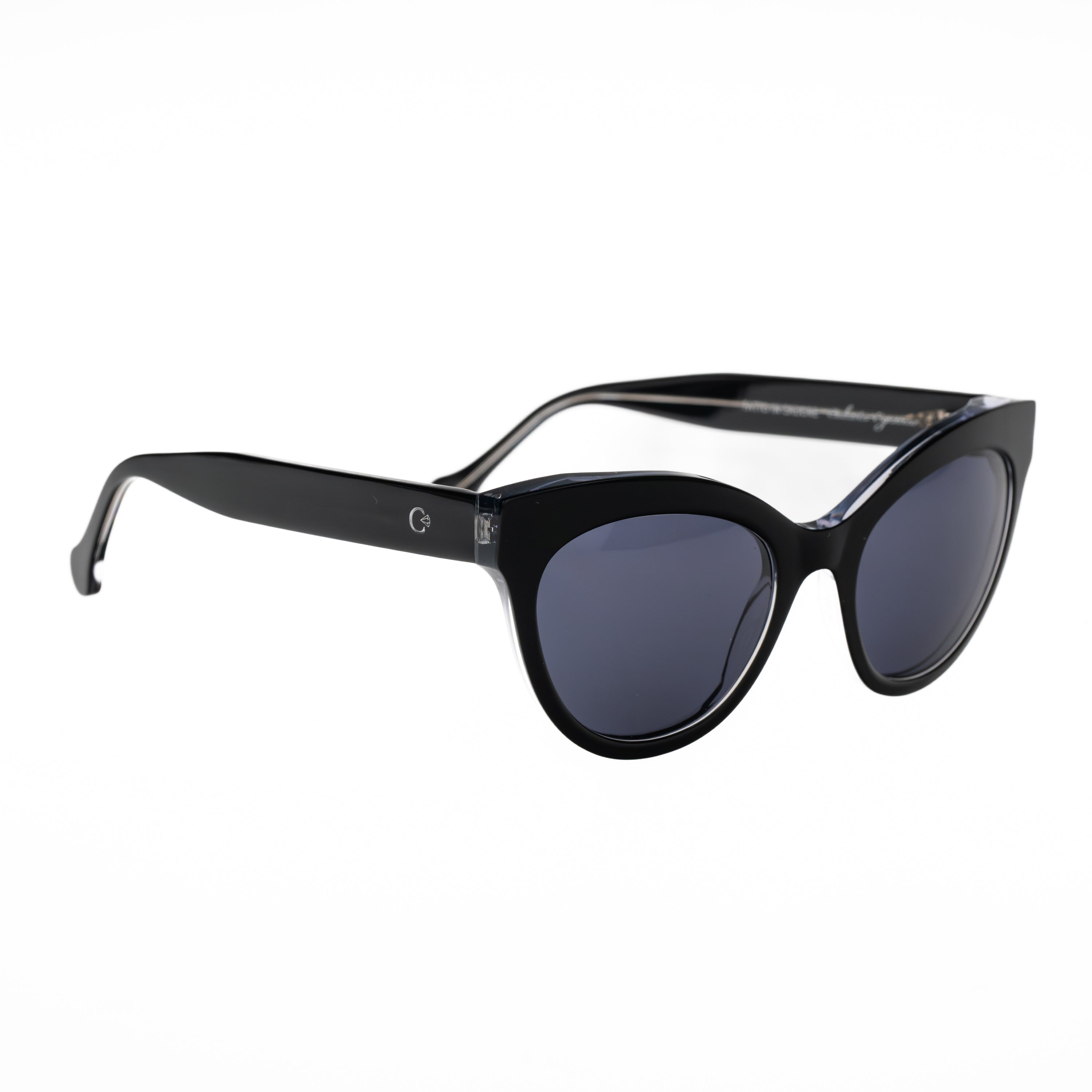 CELESTE EYEWEAR -MERY (002-BLACK/CRYSTAL)