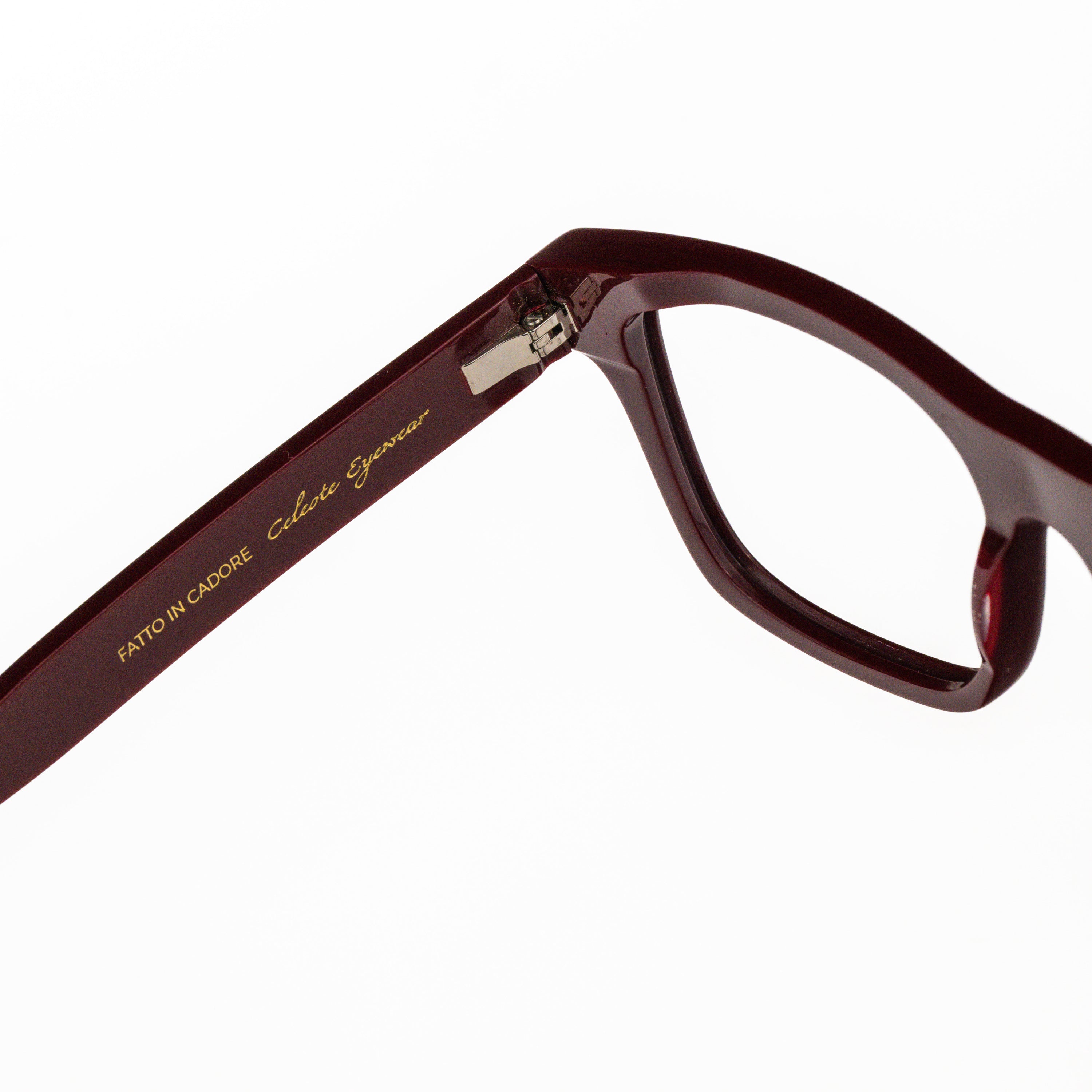 CELESTE EYEWEAR -ALFONSO CLIP(204-CHOCCOLAT/BORDEAUX)