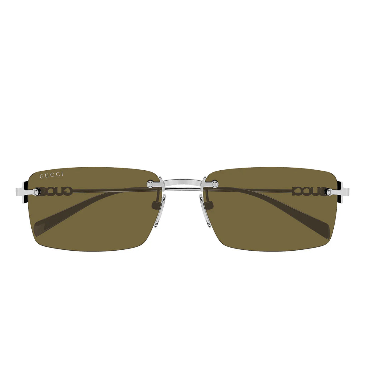 GUCCI GG1941S (002-SILVER/BROWN)