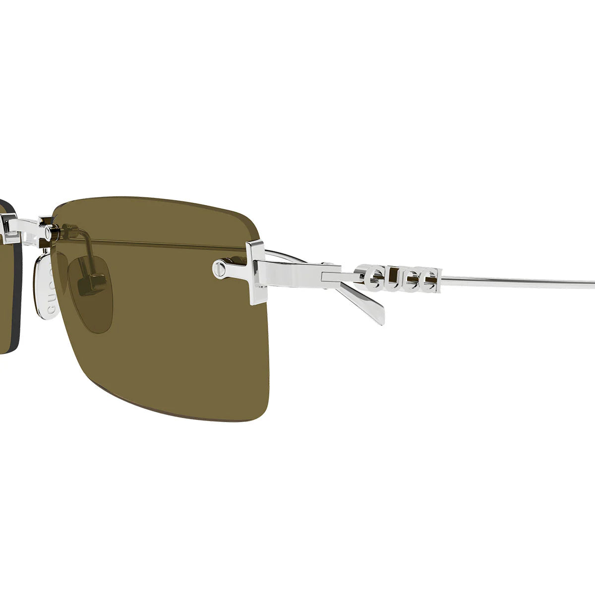 GUCCI GG1941S (002-SILVER/BROWN)