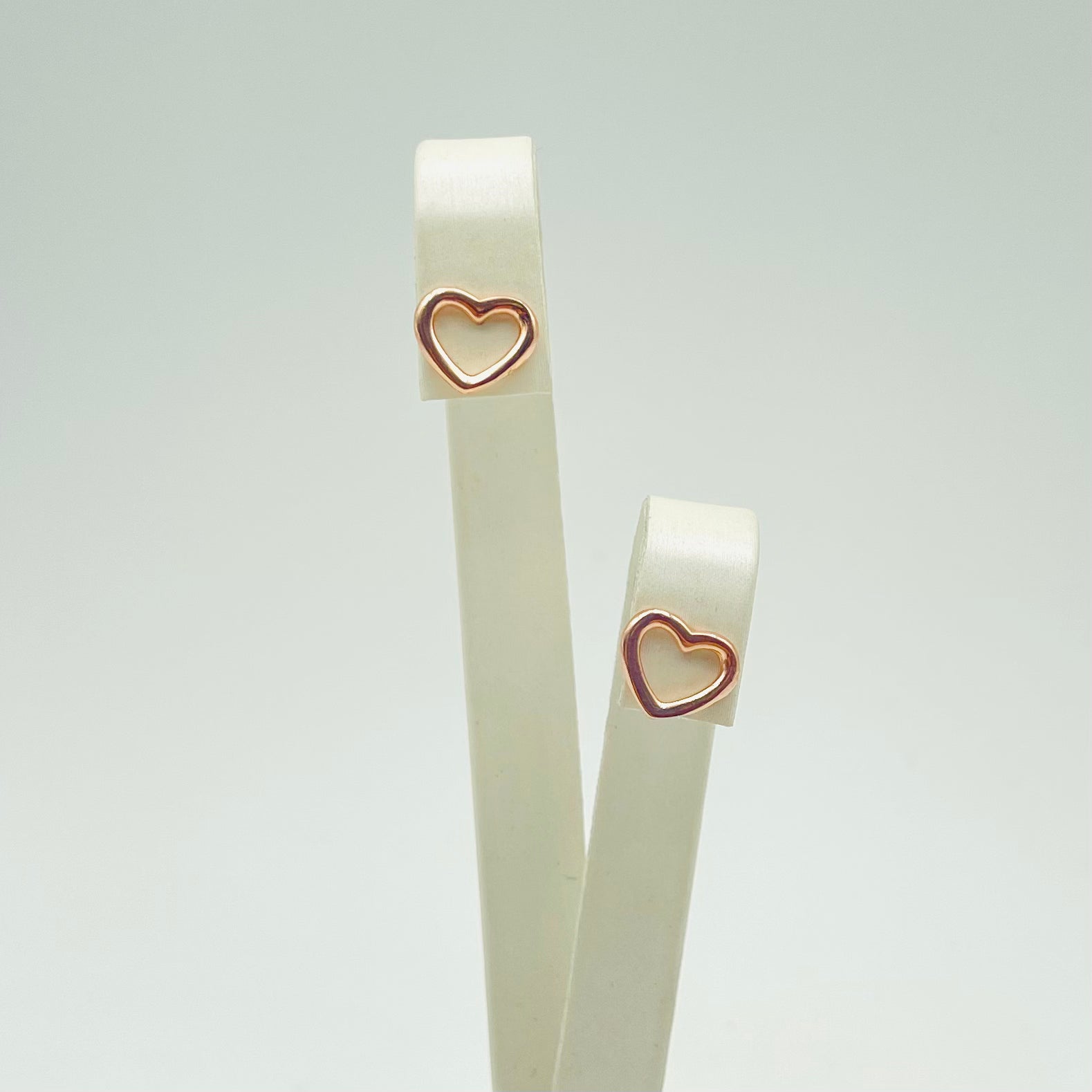 ORECCHINI ROSE' A CUORE