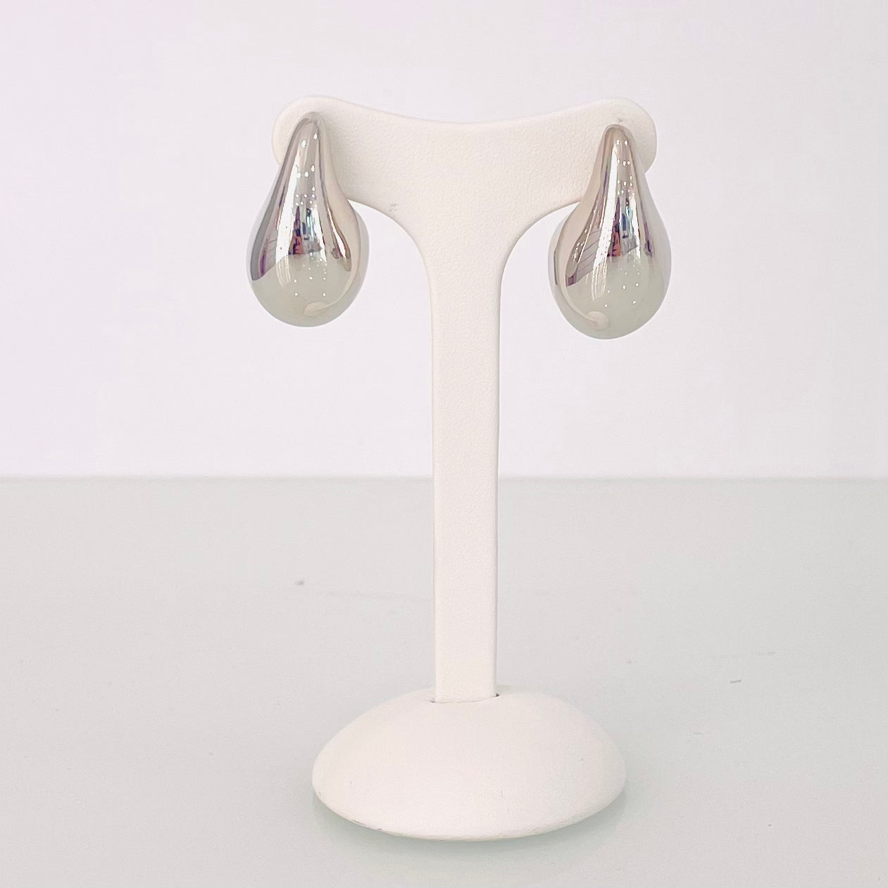 ORECCHINI DROP BIANCO BIG