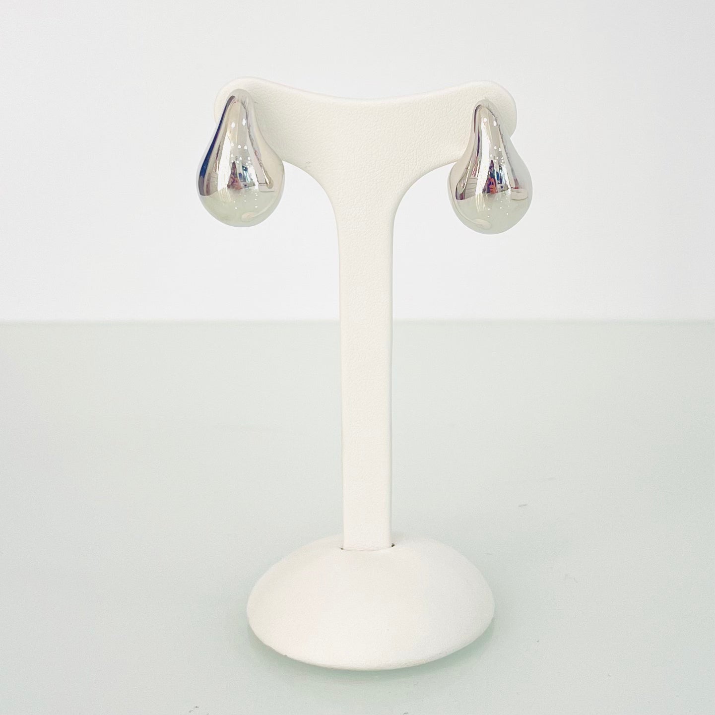 ORECCHINI DROP BIANCO MEDIUM