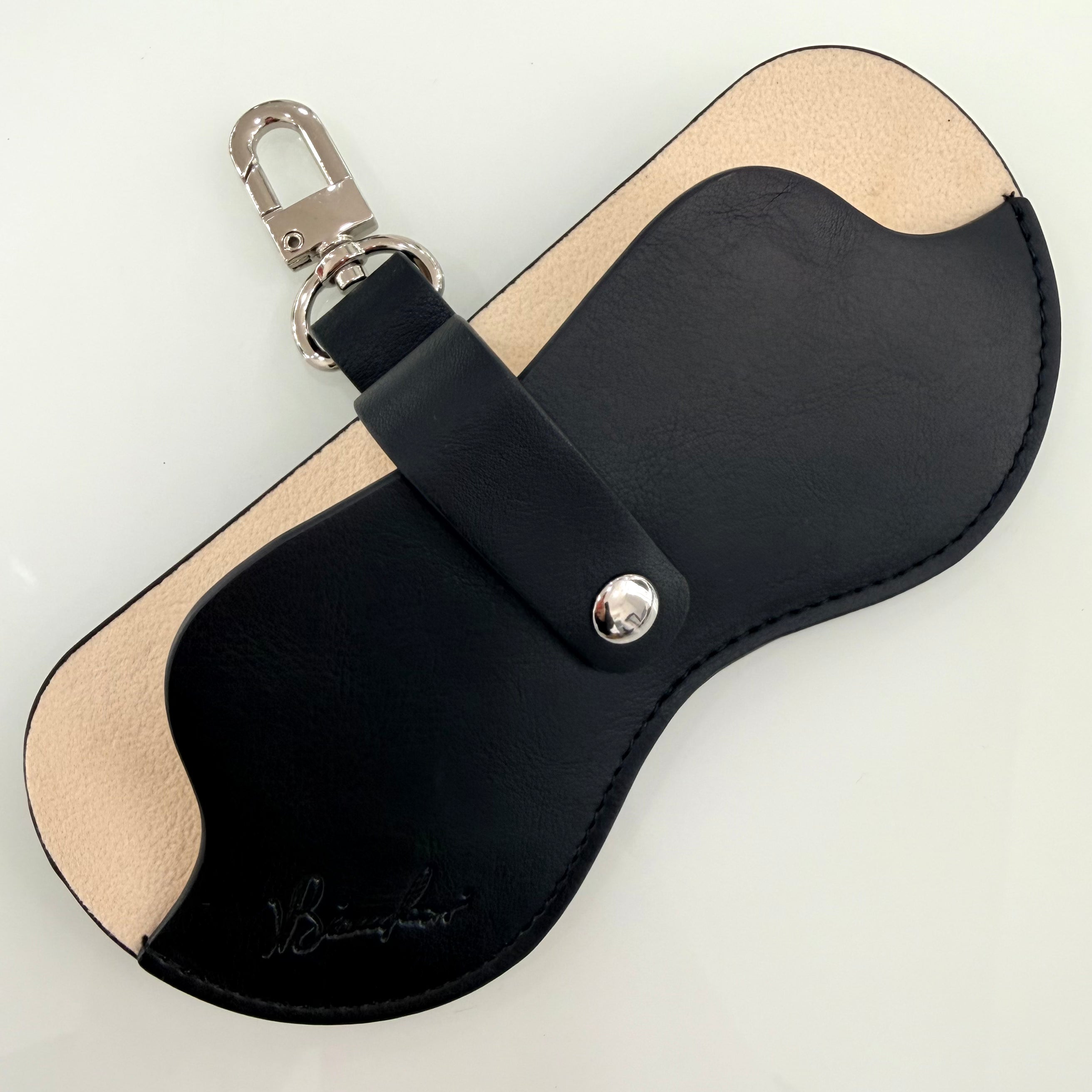 CUSTODIA OCCHIALI CLIP BLACK