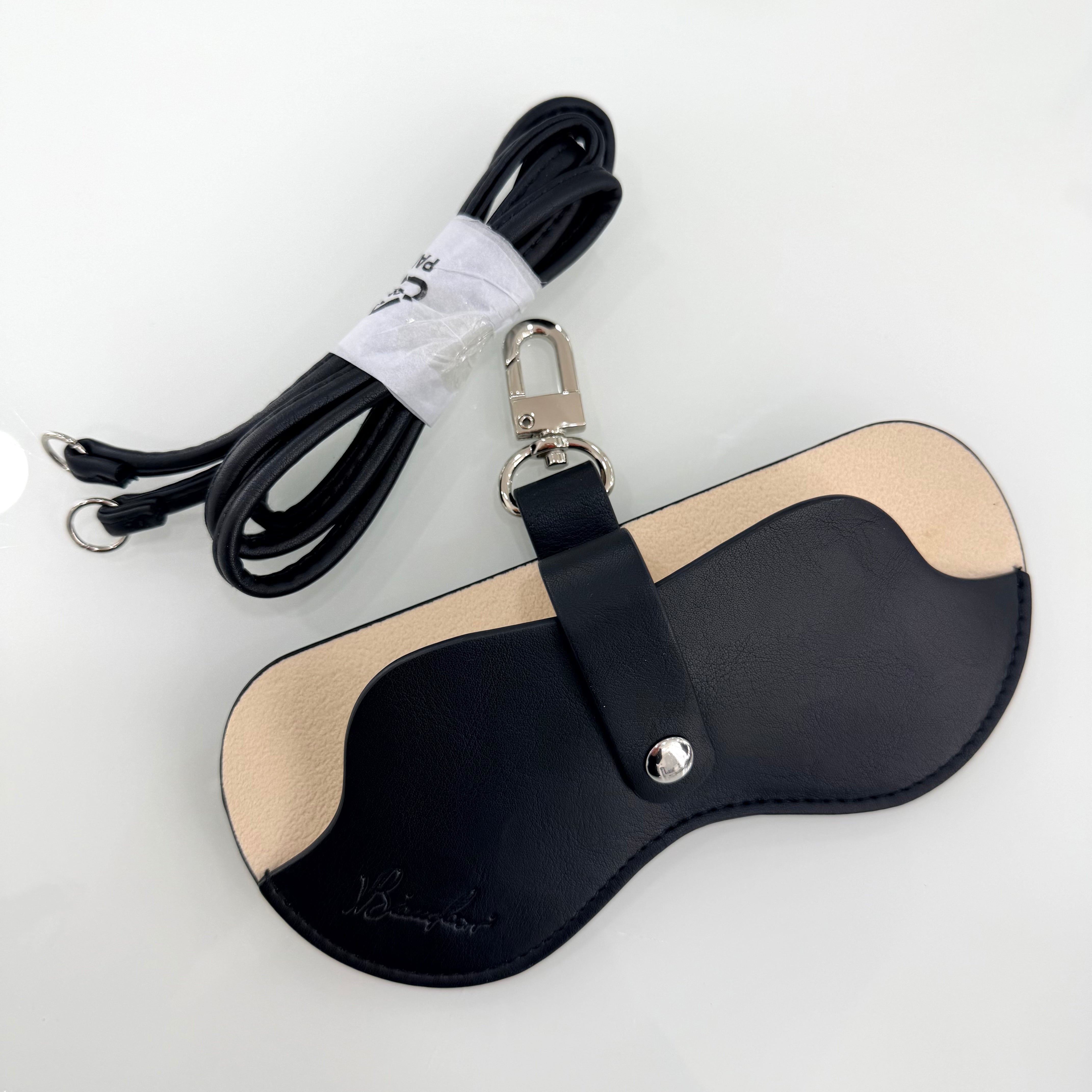 CUSTODIA OCCHIALI CLIP BLACK