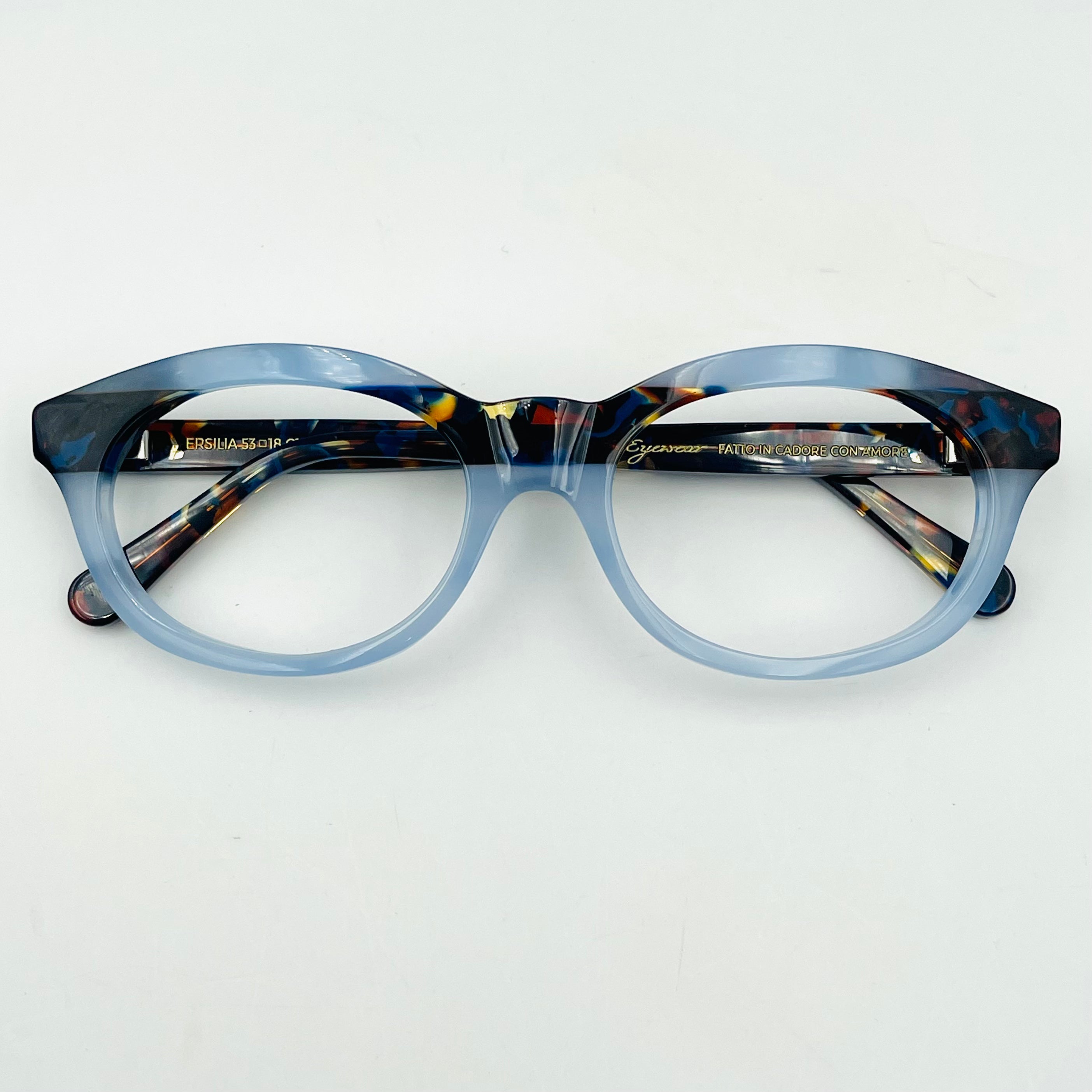 CELESTE EYEWEAR -ERSILIA (1036L-HAVANA/AZZURRO)