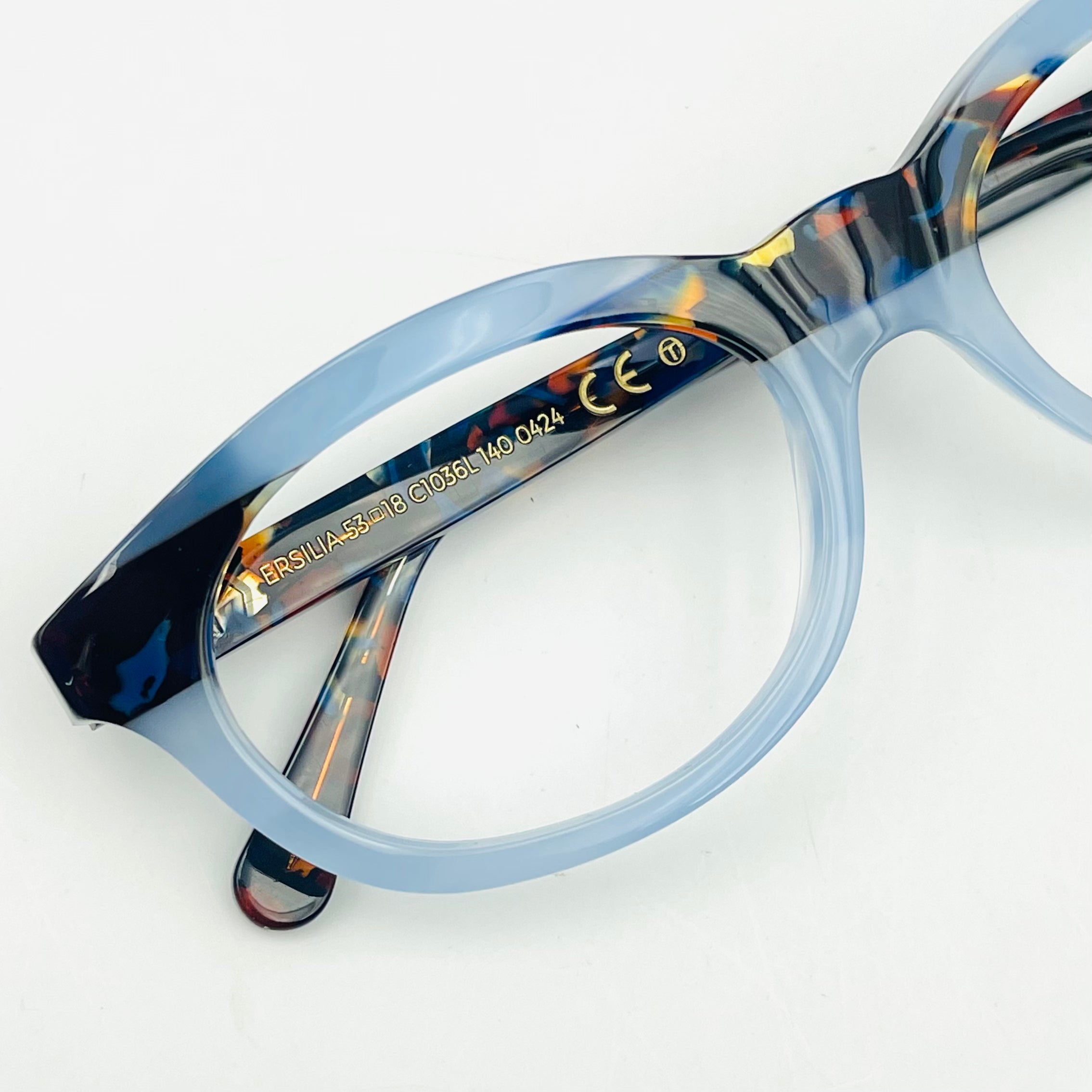CELESTE EYEWEAR -ERSILIA (1036L-HAVANA/AZZURRO)