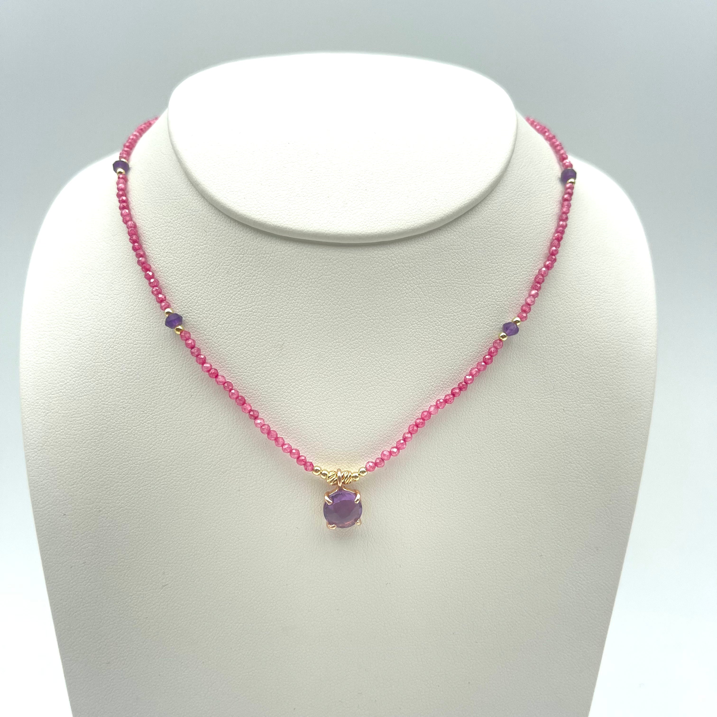 CATENINA PIETRE ROSA 351