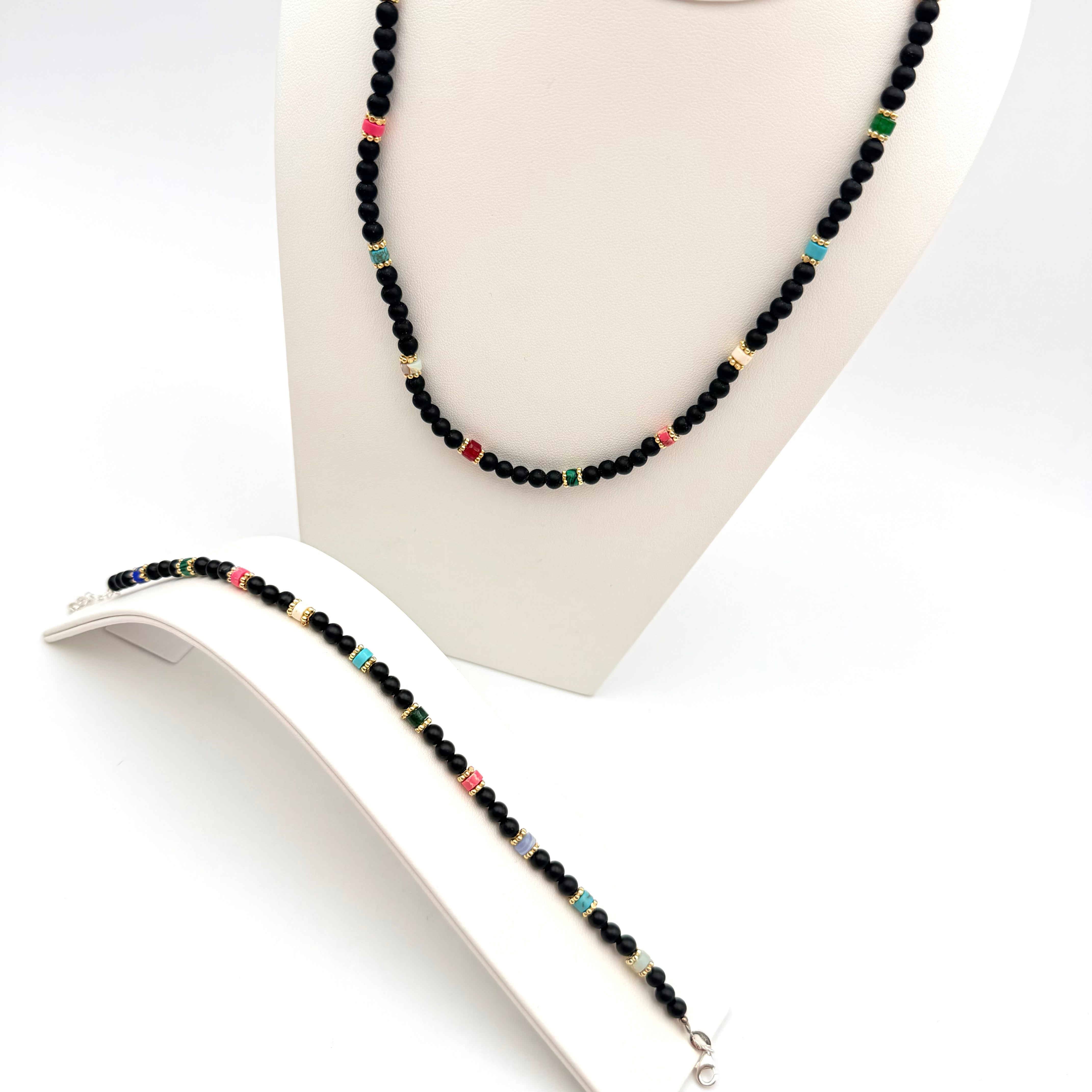 BRACCIALE ONICE NERO B905