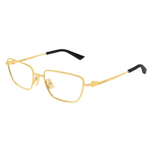BOTTEGA VENETA BV1385O (003-GOLD/TRASPARENT)