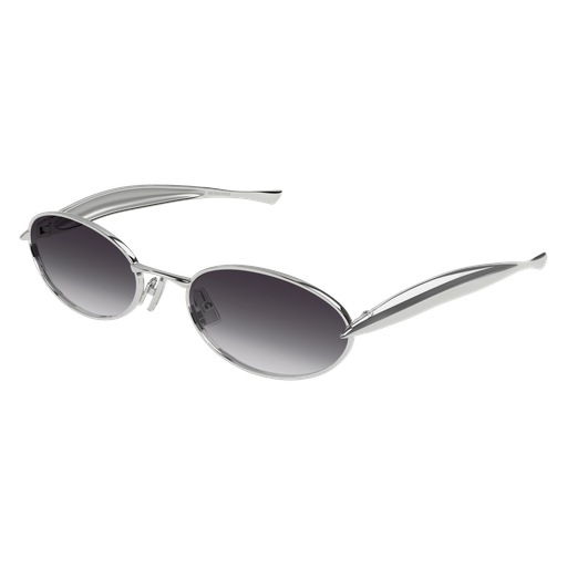 BOTTEGA VENETA BV1386S (003-SILVER/GREY)