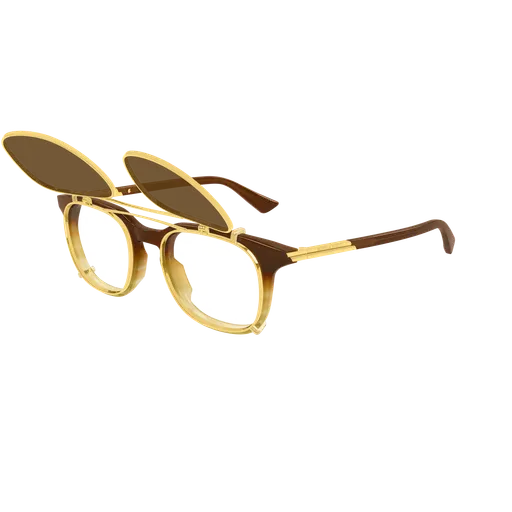 BOTTEGA VENETA BV1429S (002-BROWN/TRASPARENT)