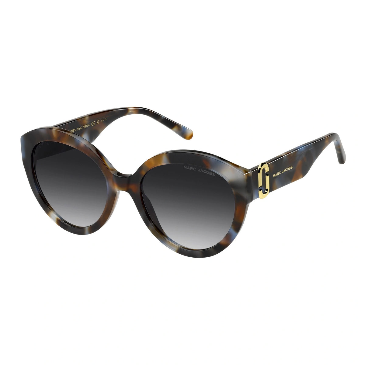 MARC JACOBS 882/S (X8Q-BROWN BLUE HAVANA)