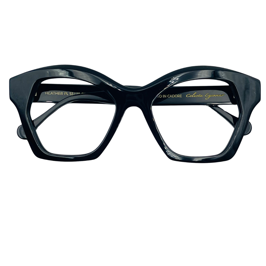 CELESTE EYEWEAR -HEATHER CLIP(001E-BLACK)