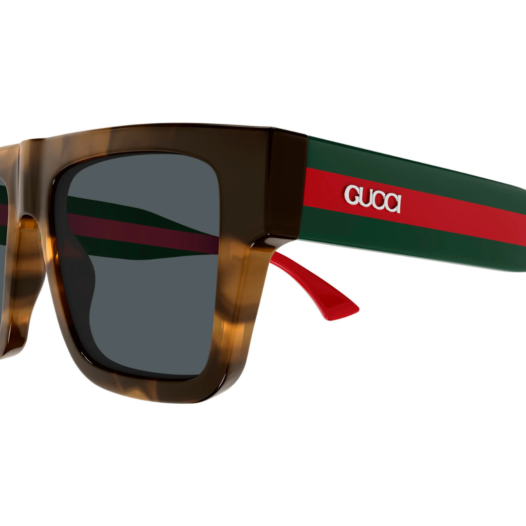 GUCCI GG1868S (003-HAVANA GREEN GREY)