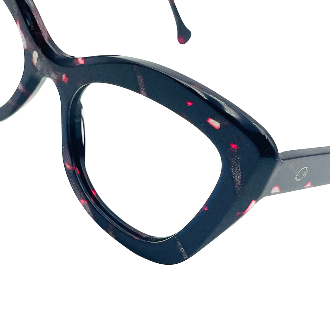 CELESTE EYEWEAR -ESTER CLIP(582-VIOLA GLITTER)