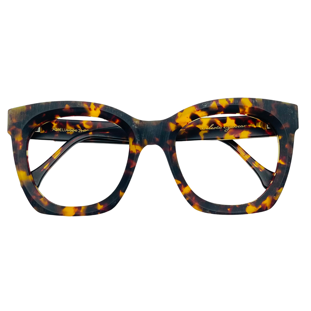 CELESTE EYEWEAR -AMELIA (066N-HAVANA MAT)