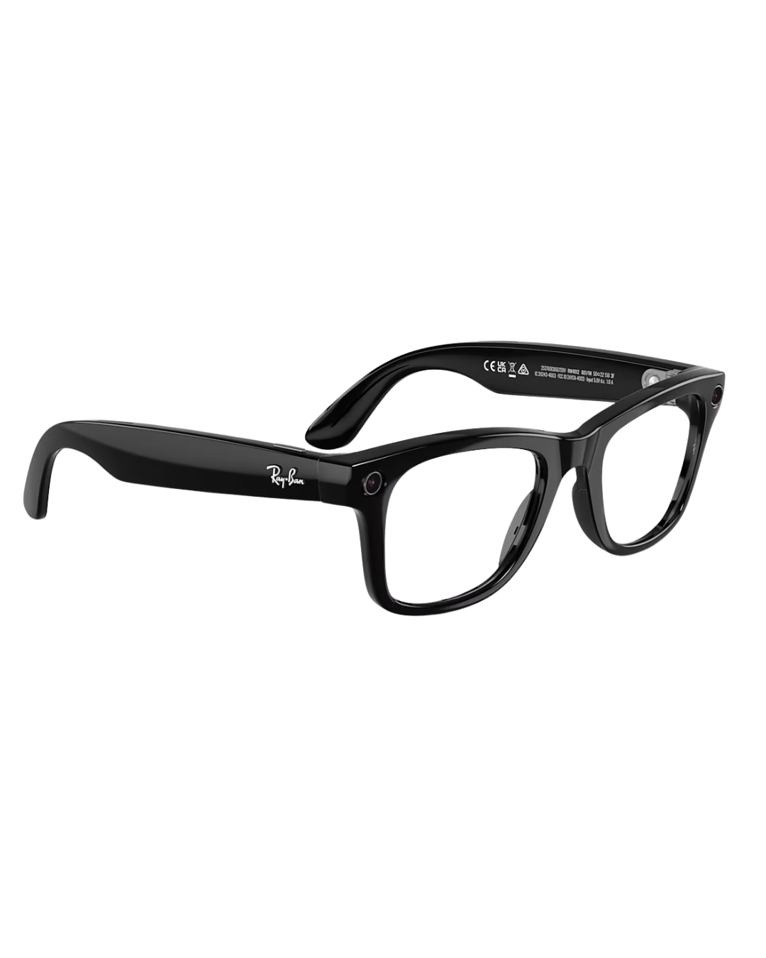RAY-BAN RW 4012 WAYFARER META GEN2 (6011M53-SHINY BLACK)